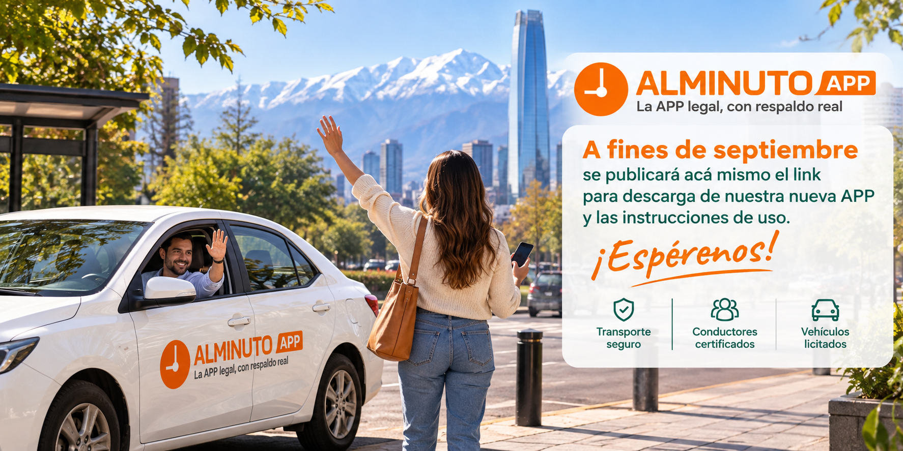 ALMINUTO APP: próxima descarga y puesta en marcha